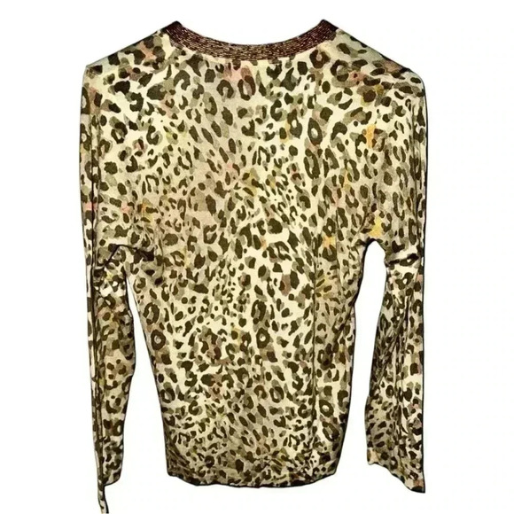 Charlotte Tarantola xl leopard print cardigan - Picture 4 of 6